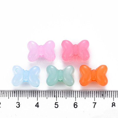 Transparent Acrylic Beads X-MACR-S373-08E-1