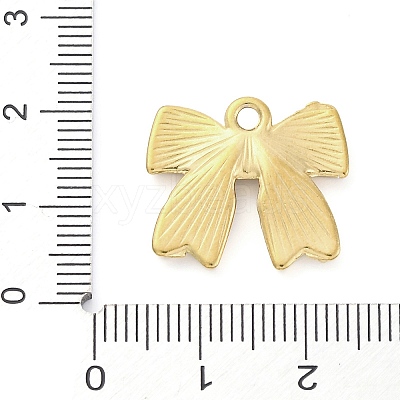 304 Stainless Steel Pendants X-STAS-V003-05G-01-1