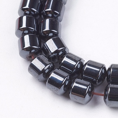 Magnetic Synthetic Hematite Beads Strands G-Q235-1