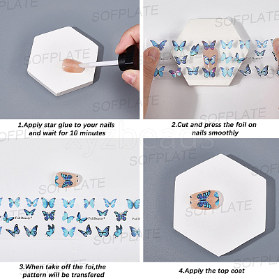 10 Rolls PET Sticker Tapes AJEW-WH20020-246A-27-1