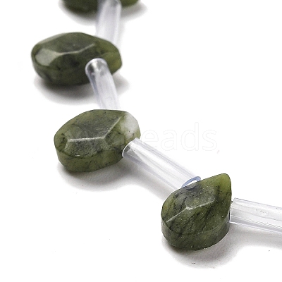 Natural Chinese Southern Jade Beads Strands G-Q167-A21-02-1