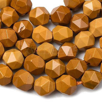 Natural Mookaite Beads Strands G-Z119-A07-01B-1