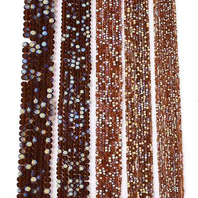 Transparent Glass Beads Strands LS-EGLA-A044-T2mm-MB02-1