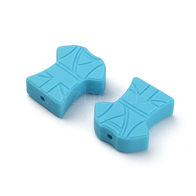 Food Grade Eco-Friendly Silicone Beads LS-FIND-WH0125-19H-1