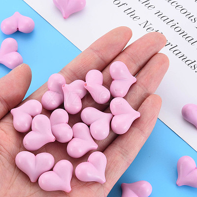 Opaque Acrylic Beads X-MACR-S373-70-A07-1