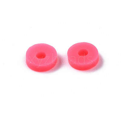 Handmade Polymer Clay Beads CLAY-R067-4.0mm-B45-1