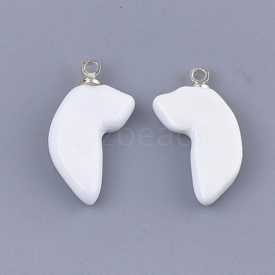 Handmade Porcelain Pendants PORC-T002-73A-1