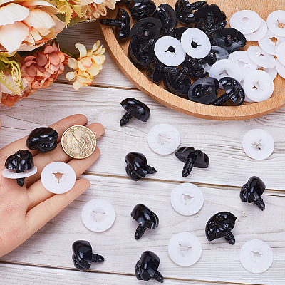 Plastic Safety Noses DIY-WH0488-34B-1