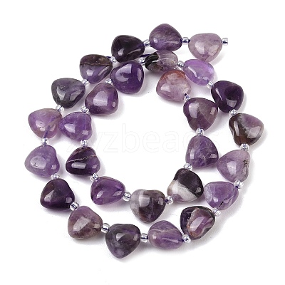 Natural Amethyst Beads Strands G-NH0069-A07-1