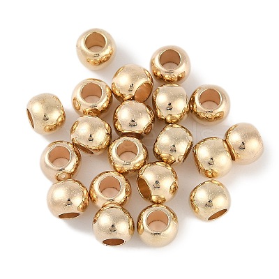 CCB Plastic Round Beads ALUM-U001-07A-06-1