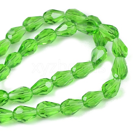 Transparent Glass Beads Strands GLAA-WH0030-32C-21-1