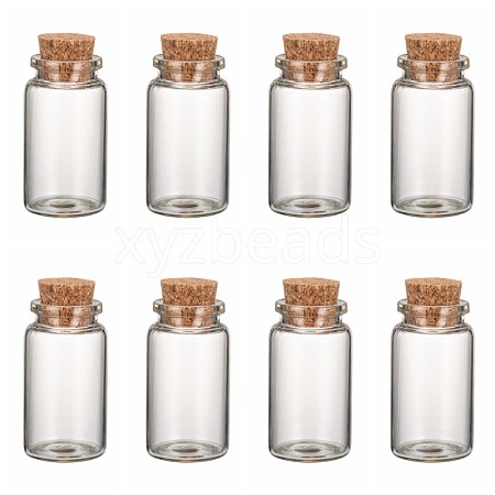 Glass Jar Glass Bottles AJEW-H004-4-1