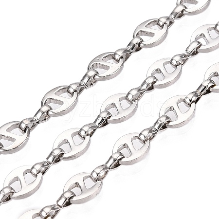 Iron Coffee Bean Link Chains CH-T005-10P-1