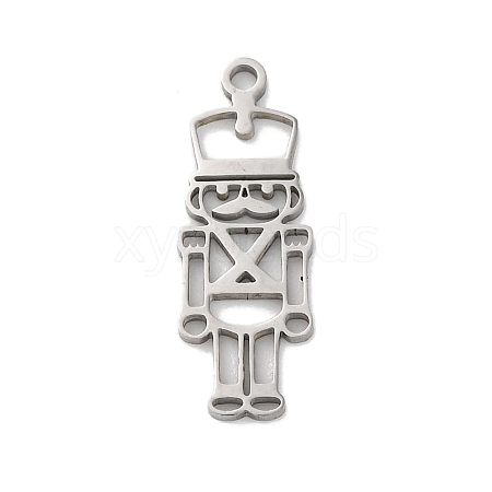 Anti-Tarnish 201 Stainless Steel Pendants STAS-Q015-05P-1