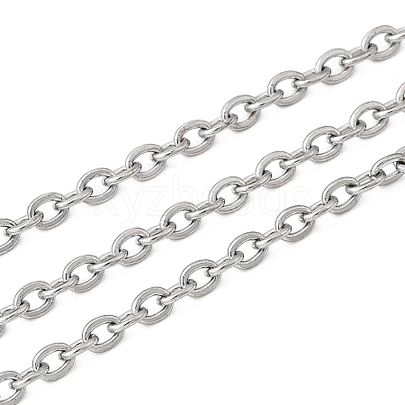 Tarnish Resistant 304 Stainless Steel Cable Chains CHS-Q001-15-100m-1