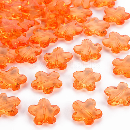 Transparent Acrylic Beads TACR-S154-32B-84-1