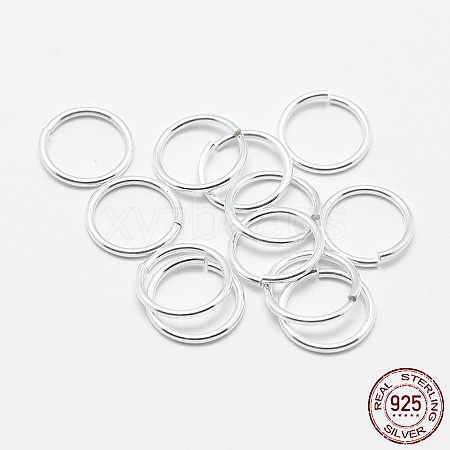 925 Sterling Silver Open Jump Rings STER-L063-02S-1