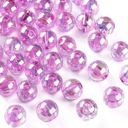 Transparent Acrylic Beads X-MACR-S370-B10mm-740-1