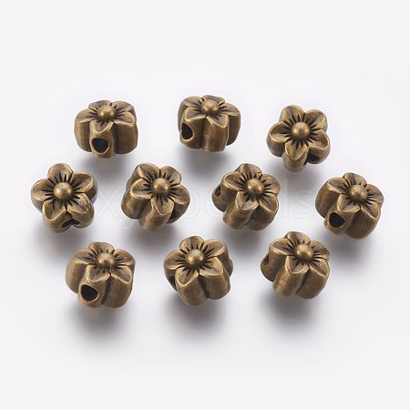 Tibetan Style Alloy Beads MPDL-5452-AB-LF-1