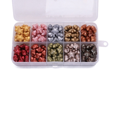 10 Grids 10 Colors Wax Granule Set PW-WG60285-17-1