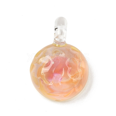 Handmade Lampwork Pendants LAMP-R001-06B-1