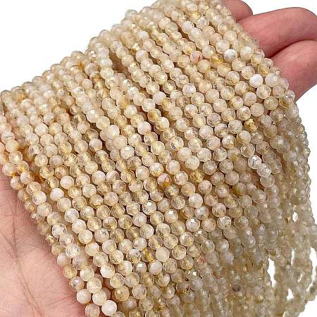 Natural Citrine Beads Strands X-G-H002-A01-01-1