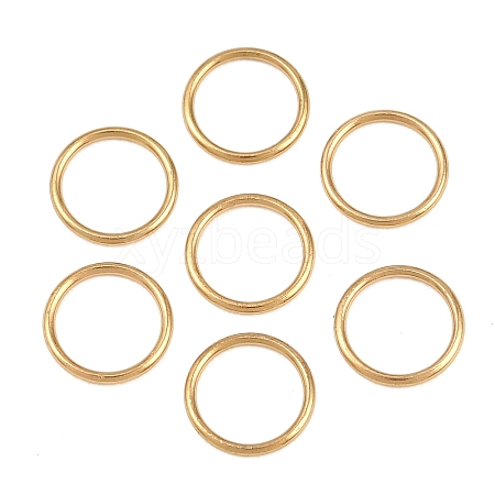 Ion Plating(IP) 304 Stainless Steel Closed Jump Rings STAS-G393-06G-18-1