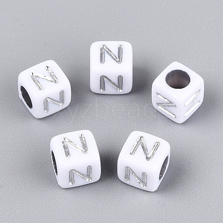 Acrylic Beads OACR-ZX006-36N-1