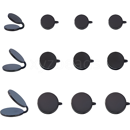 12Pcs 3 Styles 304 Stainless Steel Cuff Earrings EJEW-HS0001-36EB-1