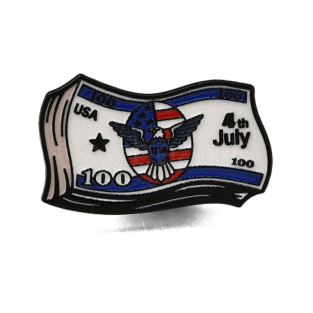 Independence Day Enamel Brooches AL-CBA97E5-01EB-04-1