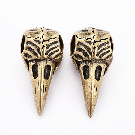 Brass Beads KK-G360-04AB-1
