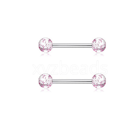 Acrylic Round Nipple Rings WG88A97-03-1