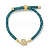Adjustable Nylon Cord Bracelets BJEW-C096-01G-17-4