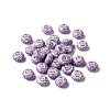 Opaque Resin European Beads RESI-C055-01A-1