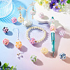 Handmade Rhinestone Clay Pave Beads CLAY-TAC0015-02A-7