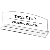 Rectangle Acrylic Name Card Holder ODIS-WH0025-39-1