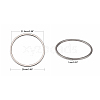 Tarnish Resistant 304 Stainless Steel Linking Ring STAS-T047-15A-2