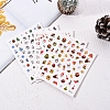 Christmas Nail Stickers Decals MRMJ-R128-SD-M-4