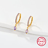 925 Sterling Silver Hoop Earring for Dangle Earrings NC3704-03-1
