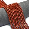 Natural Red Jasper Beads Strands G-A260-A46-01-1
