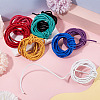 16m 8 Colors Braided Leather Cord WL-TA0001-10-8