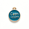 Alloy Enamel Pendants ENAM-S124-01B-05E-3