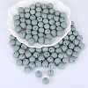 Round Silicone Focal Beads SI-JX0046A-43-1