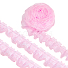 1Pc Double Layer Pleated Lace Ribbon OCOR-BC0007-97A-1