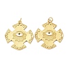 Brass Enamel Pendants KK-C223-20G-1