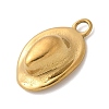 304 Stainless Steel Pendants X-STAS-F349-04G-2