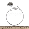 PincushionAlloy Arm Cuff Bangles for Girl Women LS-AJEW-A063-01B-P-5