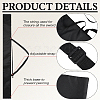 Polyester Sword Packing Bags with Handles ABAG-WH0045-98-3