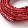 Braided Leather Cord with Core WL-F009-B03-4mm-2