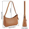DIY Imitation Leather Women's Underarm Bag Kits DIY-WH0387-26-2